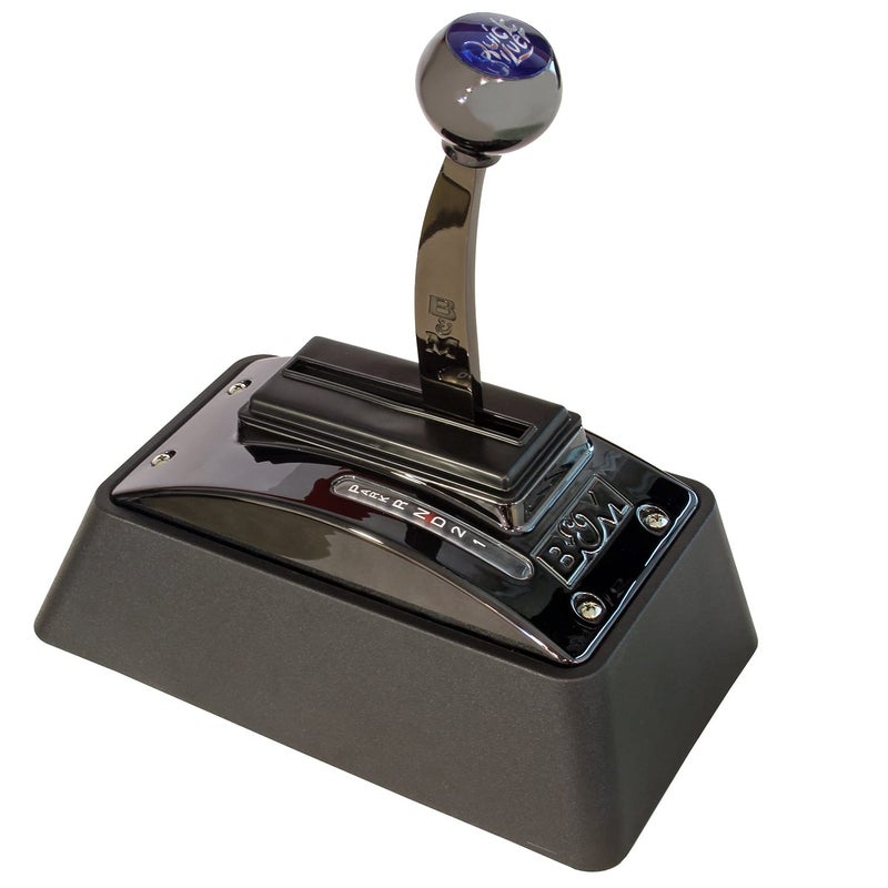 BM Racing 81683 Automatic Ratchet Shifter Quicksilver 4 Speed Black