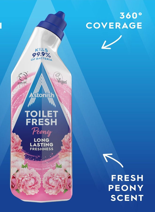 Astonish Toilet Fresh Peony 750ml - Image 2