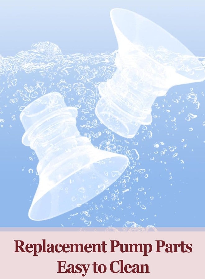 سكويشي ٦ قطع من حشوات شفاطات مضخة الثدي سبيكترا، طقم قياس شفاطات مضخة الثدي مع مسطرة حلمة، متوافق مع معظم مضخات الثدي لشفط مريح - Image 3