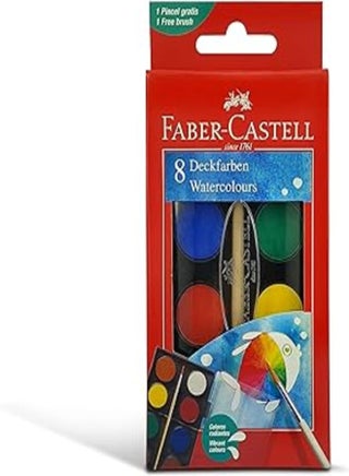 FABER-CASTELL WATERCOLORS 8 COLOR 24MM - pzsku/ZA0C56DC07E1995A05871Z/45/_/1718495292/285721a0-a008-4362-afcd-6d8d0b025d2c