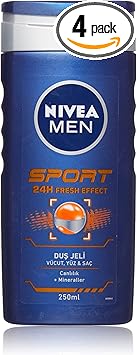 NIVEA MEN Nivea for men shower 250ml Sports