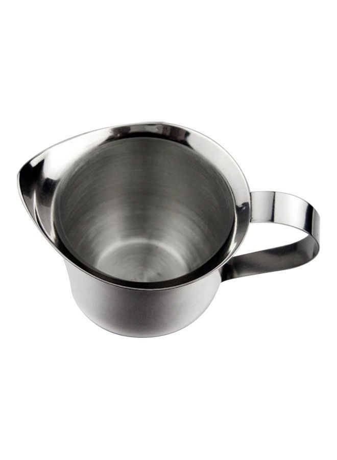 NIBEMINENT Milk Frothing Pitcher 150ml Silver 11.00 x 7.00 7.00cm  - Image 3