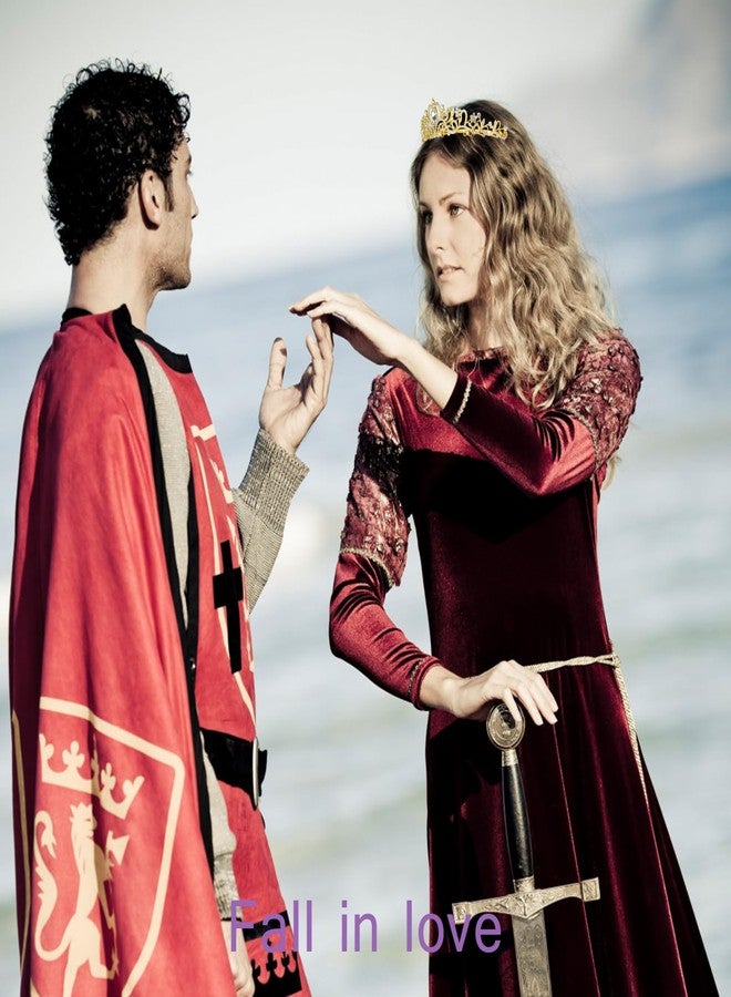 VELSCRUN 2 Pcs Crown for Men Women, Crowns for Men Metal, Gold King Queen Crown Tiaras for Women, Prince Crown Princess Tiaras for Girls, Birthday Prom Wedding Halloween Party Hair Accessories - Image 3