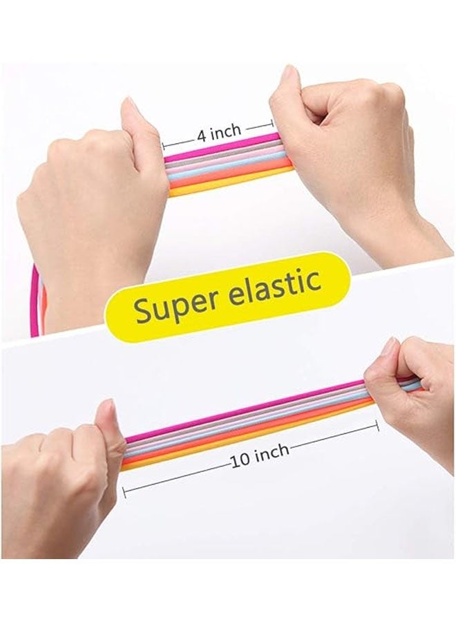 4 Pairs No Tie Shoelaces for Adults and Kids - Elastic Shoelaces for Sneakers, 120cm - Image 3