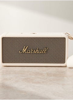 Marshall Marshall Middleton Portable Bluetooth Speaker, Cream  - Image 1
