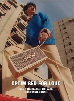Marshall Marshall Middleton Portable Bluetooth Speaker, Cream  - Image 4