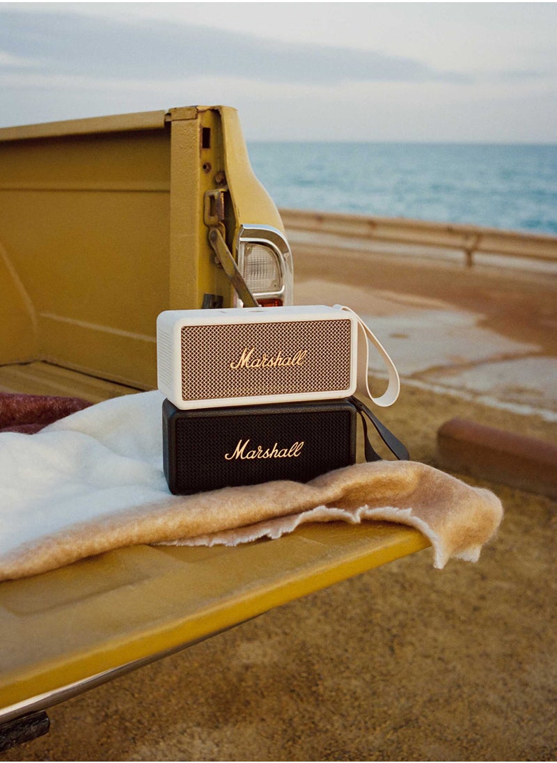 Marshall Marshall Middleton Portable Bluetooth Speaker, Cream  - Image 5