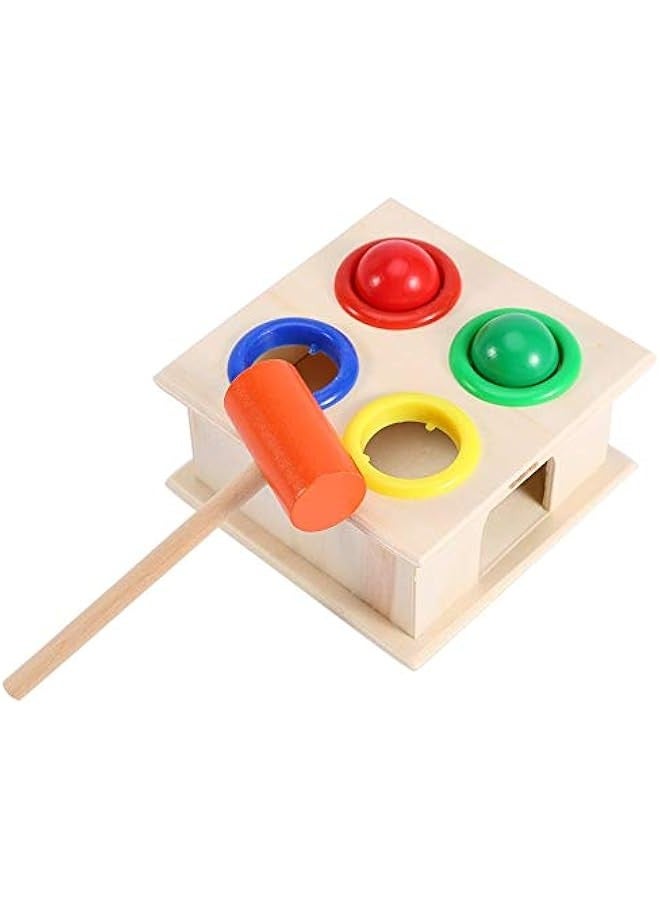Kids Hammering Game Wooden Ball Hammer Box Toddler Toys Children Early Learning Educational Toy - Image 5