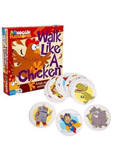 Outset Media Walk Like A Chicken No Reading Required Hide & Seek Roleplaying Activity Game Preschool & Kids Children Social & Physical Developmental Game Outset Media Ages 3+ 2+ Players  - Image 3