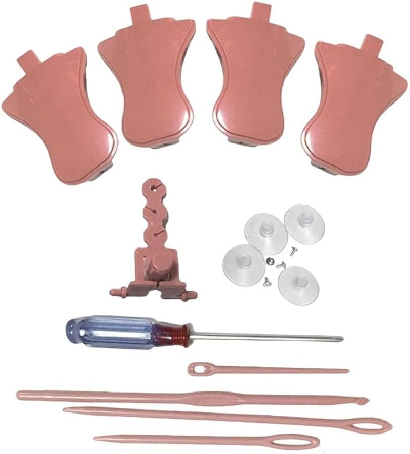 Hand Knitting Machine Accessories Set with Rotating Wire Rack Replacement Parts - Image 2