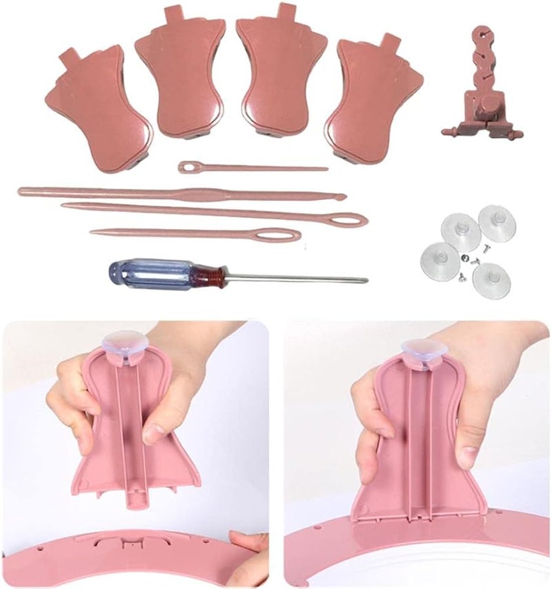 Hand Knitting Machine Accessories Set with Rotating Wire Rack Replacement Parts - Image 5