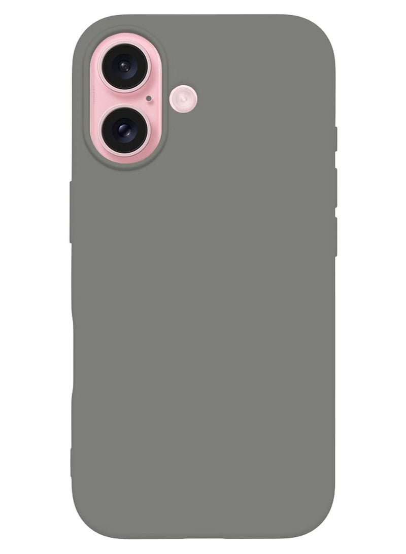 (for iPhone 16 Plus) Case, Slim Silicone Case, Full Covered Anti Scratch Shockproof Protective Cover - Image 1