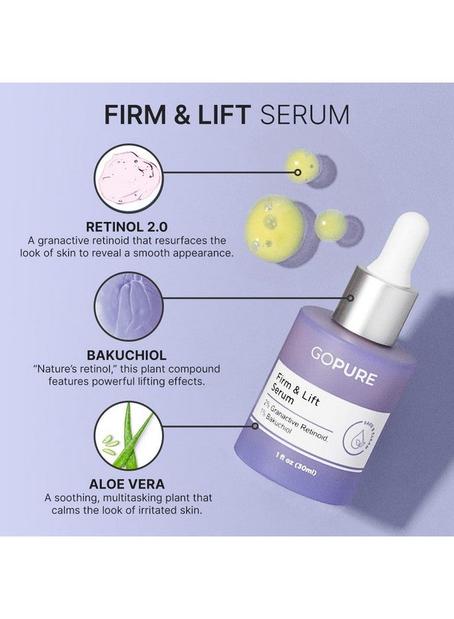 جو بيور مصل مضاد للشيخوخة من أكتيفز لشد ورفع البشرة مع الريتينول للحصول على ملمس أكثر نعومة وبشرة متوهجة وباكوشيول المضاد للأكسدة لدعم الكولاجين وبشرة مشدودة 1 أونصة سائلة - Image 4