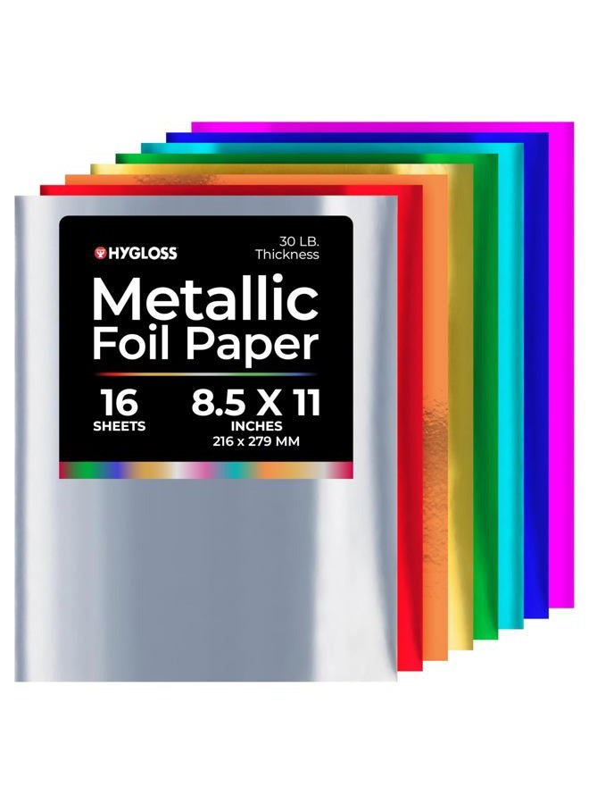 Hygloss ورق معدني 8.5X11 عبوة AST - Image 1