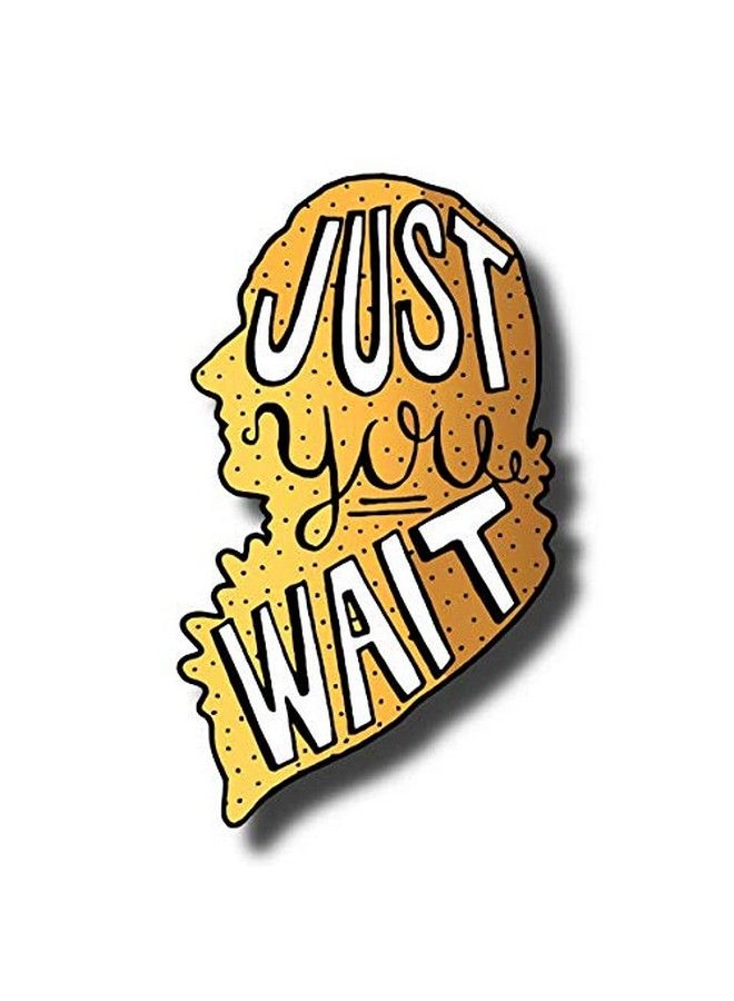 Coloring Broadway Stickers ; Assortment 1 ; Inspired By Dear Evan Hansen Wicked Hamilton Hair Heathers ; Die Cut Bubble Free Durable Vinyl (3” 4”) Set Of 5 - Image 3