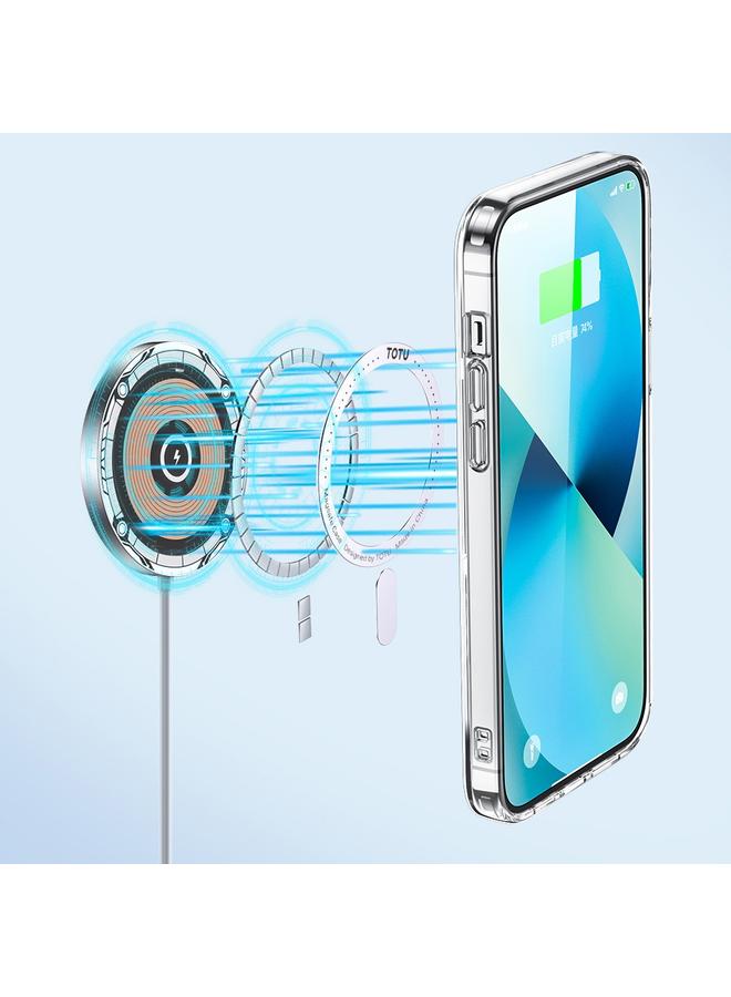 توتو ديزاين جراب لهاتف iPhone 14 AA-160 Crystal Shield Series MagSafe - Image 3