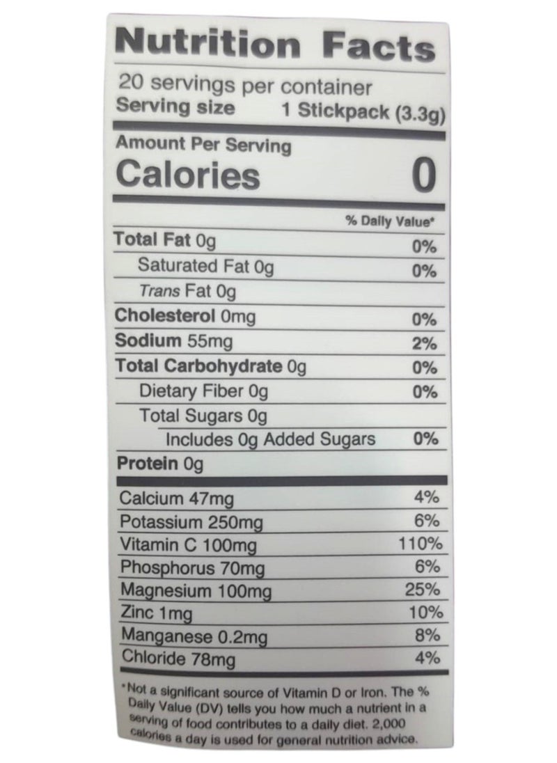 Ultima Replenisher - Daily Electrolyte Drink Mix – Pink Lemonade, 20 Stickpacks - Image 1