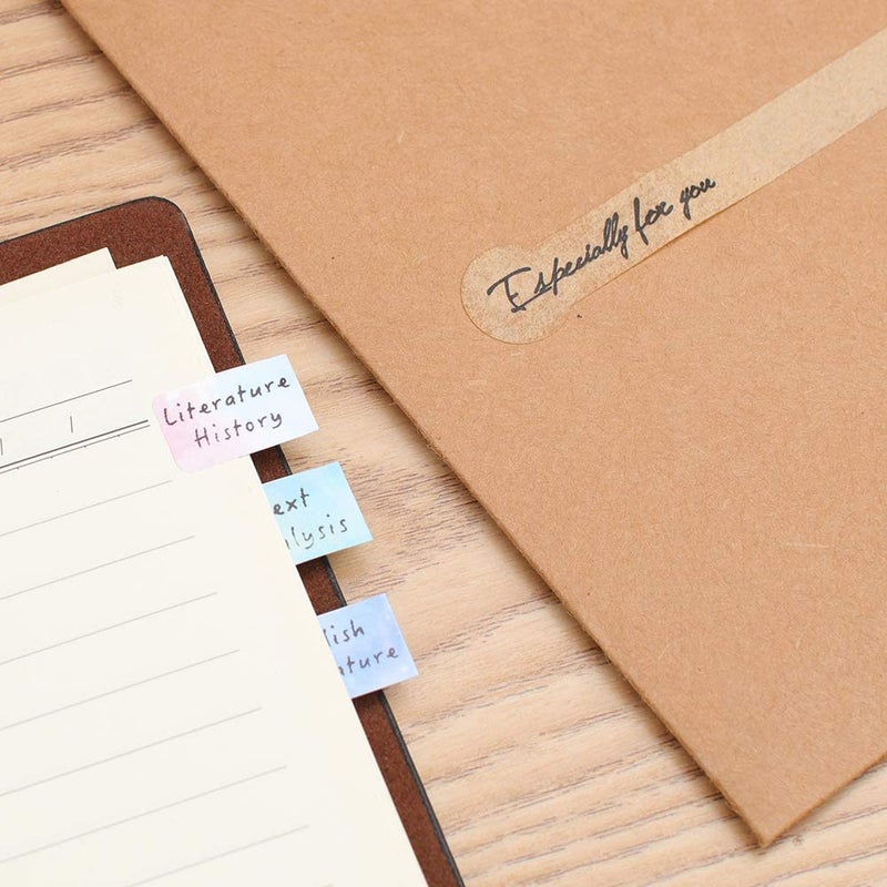 Phomemo D30 Label Tape, for D30 D35 Q30 Q30S Q31 Label Maker, Black on Mermaid Color Sticker Thermal Paper Self-Adhesive Label Maker Tape, 12 x 40mm (3/8" x 11/2") 160 Tapes/Roll, 3-Roll - Image 5