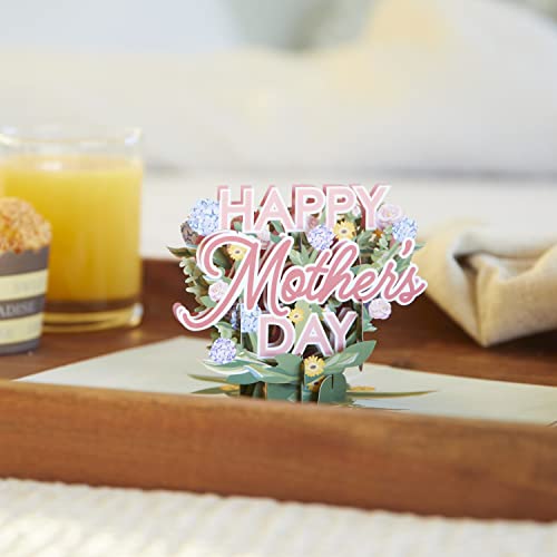 Lovepop Happy Mother's Day Pop-Up Card for Her - 3D Greeting Cards for Mom, Wife, Women - Hydrangeas - 5" x 7" Floral Card - Blank Notecard & Envelope Included - Image 4