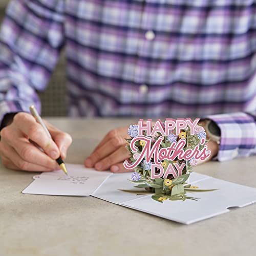 Lovepop Happy Mother's Day Pop-Up Card for Her - 3D Greeting Cards for Mom, Wife, Women - Hydrangeas - 5" x 7" Floral Card - Blank Notecard & Envelope Included - Image 3