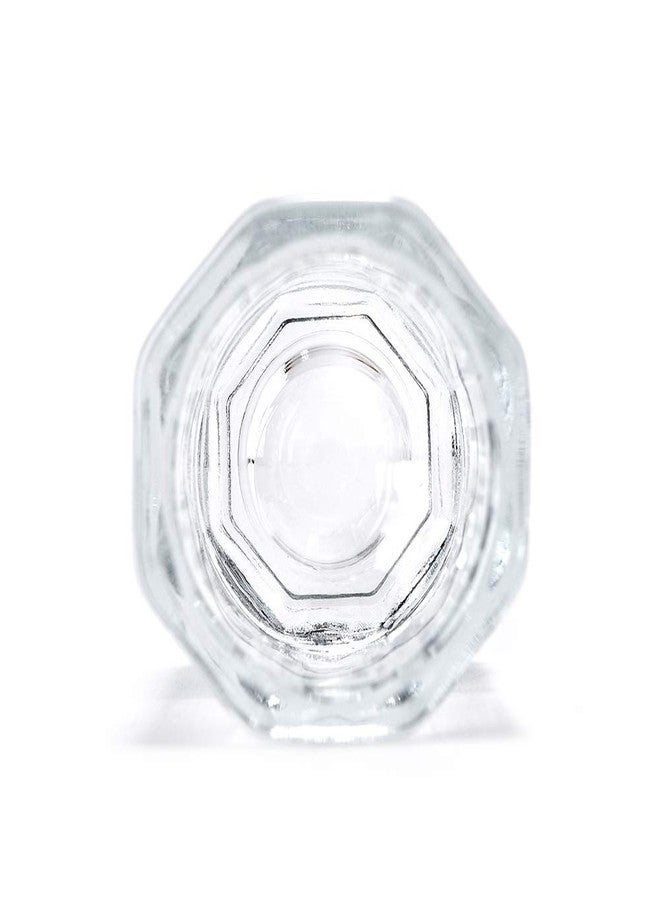 Rolabling Nail Dappen Dish Cup Glass Dappen Dish for Nail Acrylic Powder Small Dampen Dish Nail Art Acrylic Liquid Holder (no lid 1pc) - Image 2