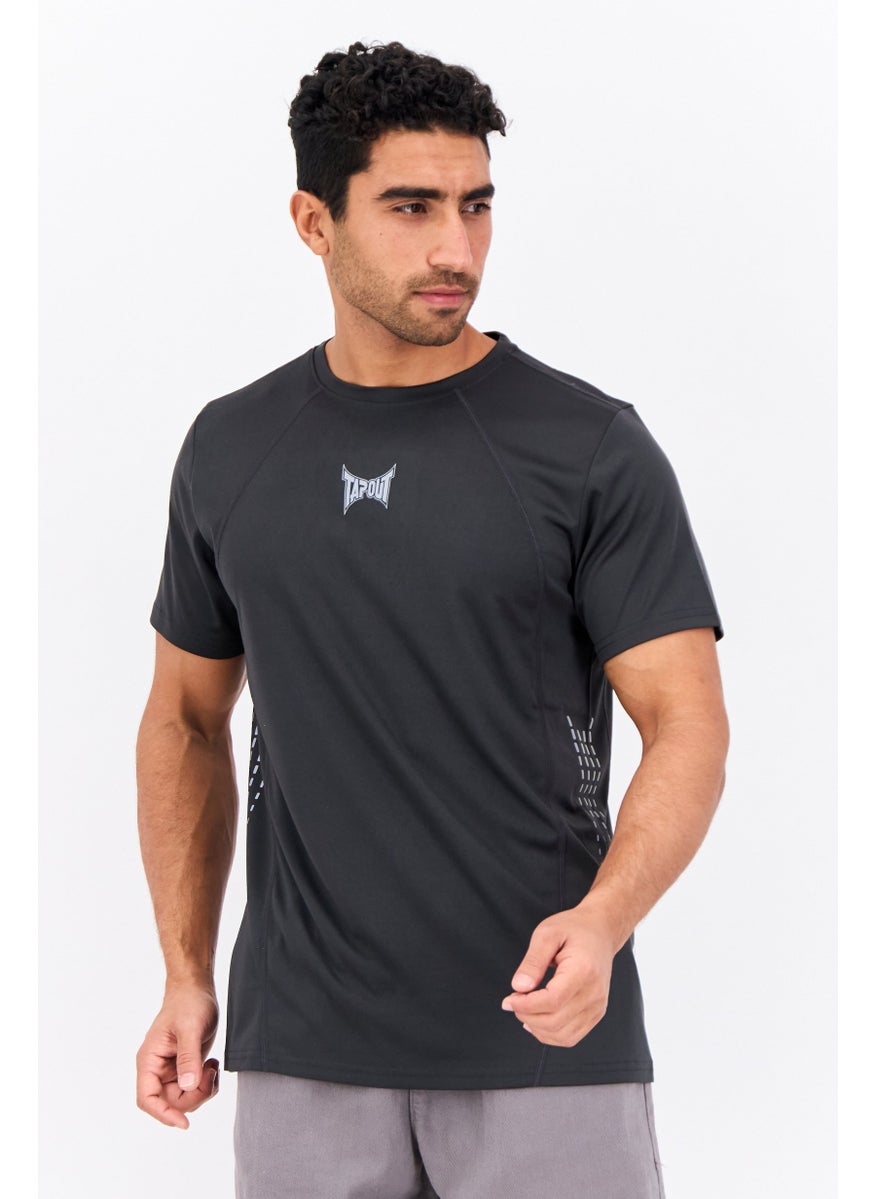 Men Sportswear Fit Short Sleeves Training T-Shirt, Dark Grey - pzsku/ZA0C6D077534FEDAB1330Z/45/_/1739715354/1c424d81-1125-4585-99a1-ad5d0779f89e