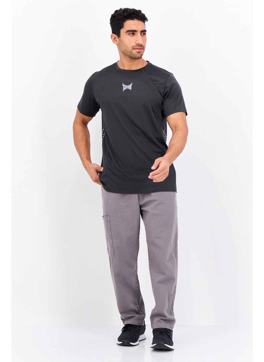 Men Sportswear Fit Short Sleeves Training T-Shirt, Dark Grey - pzsku/ZA0C6D077534FEDAB1330Z/45/_/1739715357/6a11d439-1581-4a5b-892d-ba1f95171b63