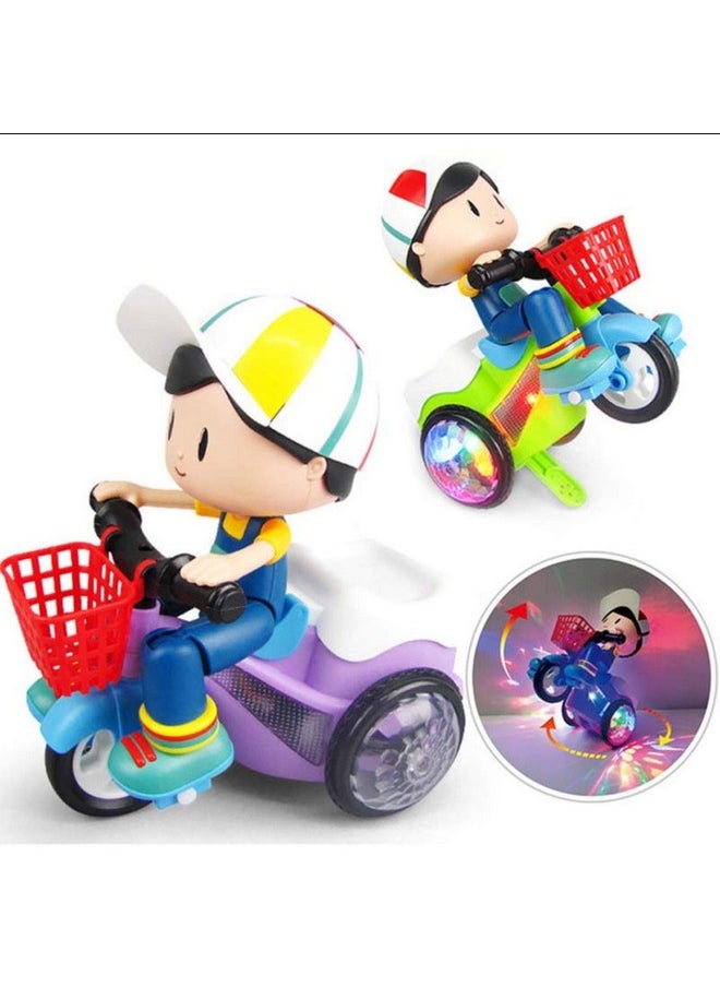 Abs Plastic Bump & Go Stunt Tricycle Boy Toy With 3D Lights For Kids【Pack Of 1】【Multi Colored】 - pzsku/ZA0C6D20A1EB1794C84D0Z/45/_/1706153542/dcfc989f-636e-4d67-b746-a65b1a08112b