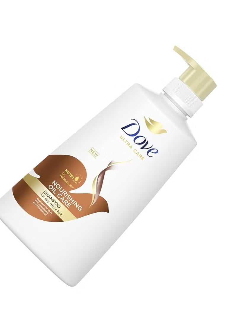دوف شامبو Nourishing Oil Care بحجم 680 مل | تركيبة بزيوت خفيفة | نعومة وتحكم في الهيشان | مناسب للاستخدام اليومي - Image 4