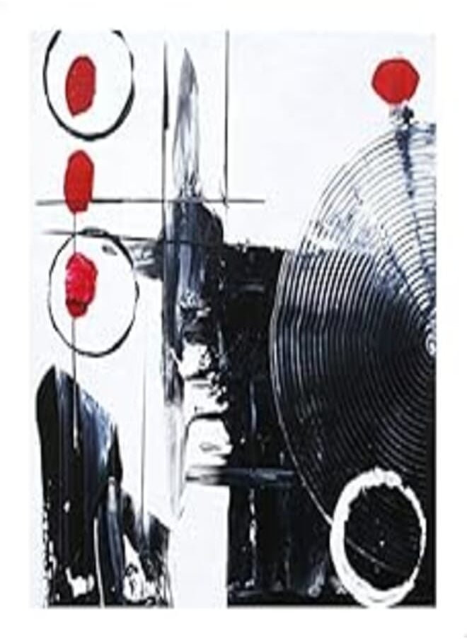 OR Laser Printed abstract Wall art -100x60 cm - 2724743867741 