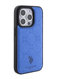 iPhone 15 Pro Case PU Leather HS Pattern - Blue - pzsku/ZA0C6F866392EAB8D67C3Z/45/_/1714985207/5855d454-a5b6-41e8-aa73-75eb94881cc7