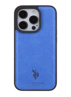 iPhone 15 Pro Case PU Leather HS Pattern - Blue - pzsku/ZA0C6F866392EAB8D67C3Z/45/_/1735810542/3145aefa-6df6-4d3d-b0ae-a7827c4afb6e