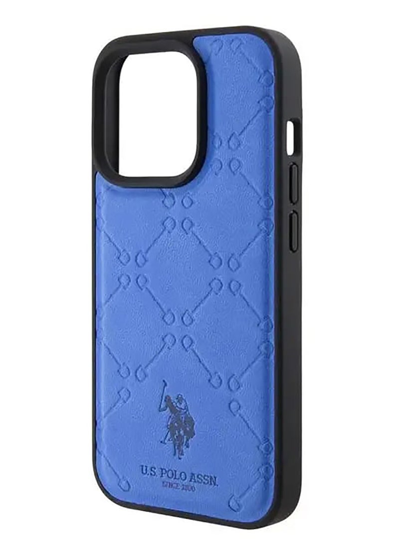 iPhone 15 Pro Case PU Leather HS Pattern - Blue - pzsku/ZA0C6F866392EAB8D67C3Z/45/_/1735810556/ca2f81e7-f931-4bce-a1fb-2425192e83cd