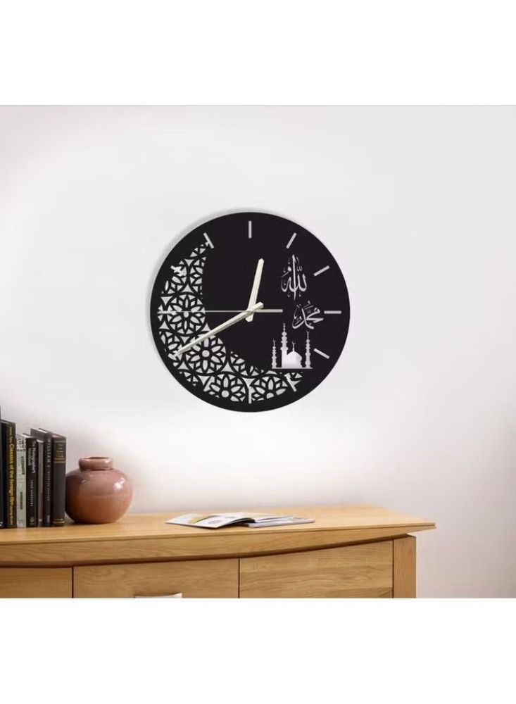 Dreamzon BEAUTIFUL ISLAMIC ACRYLIC 3D CLOCK