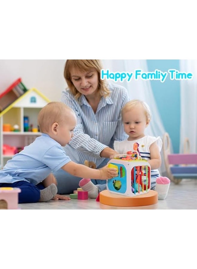 Bibi-inn 7-in-1 Montessori Baby Activity Cube – Educational Learning Center for Toddlers - Image 3
