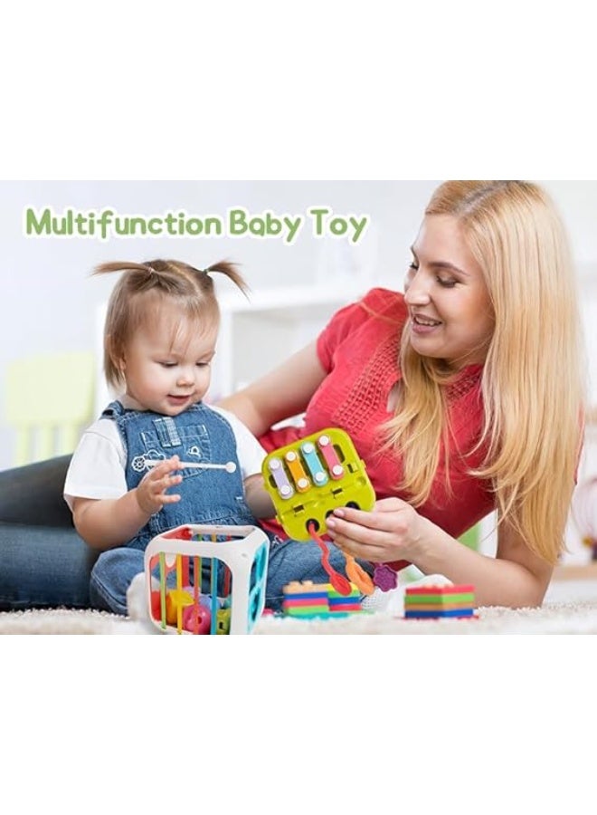 Bibi-inn 7-in-1 Montessori Baby Activity Cube – Educational Learning Center for Toddlers - Image 4