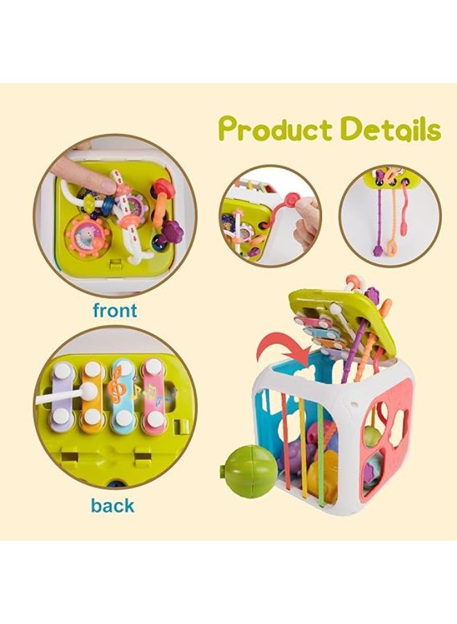 Bibi-inn 7-in-1 Montessori Baby Activity Cube – Educational Learning Center for Toddlers - Image 5