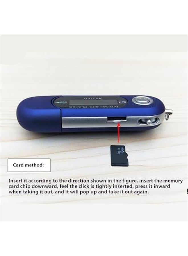 Slim design MP3 player in auto power outage mode with memory and lyrics lyrics display for music lovers - Image 4