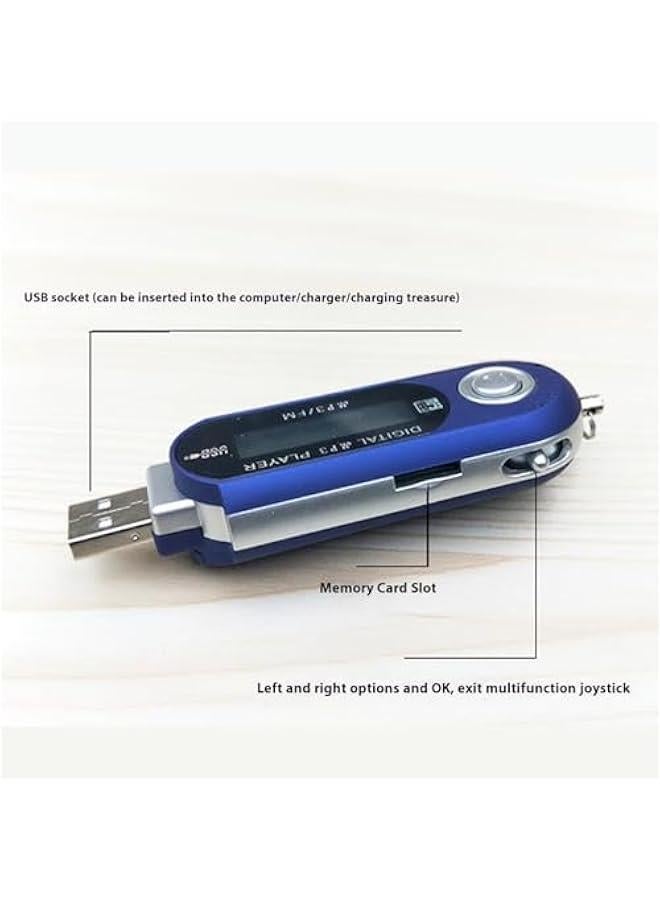 Slim design MP3 player in auto power outage mode with memory and lyrics lyrics display for music lovers - Image 3