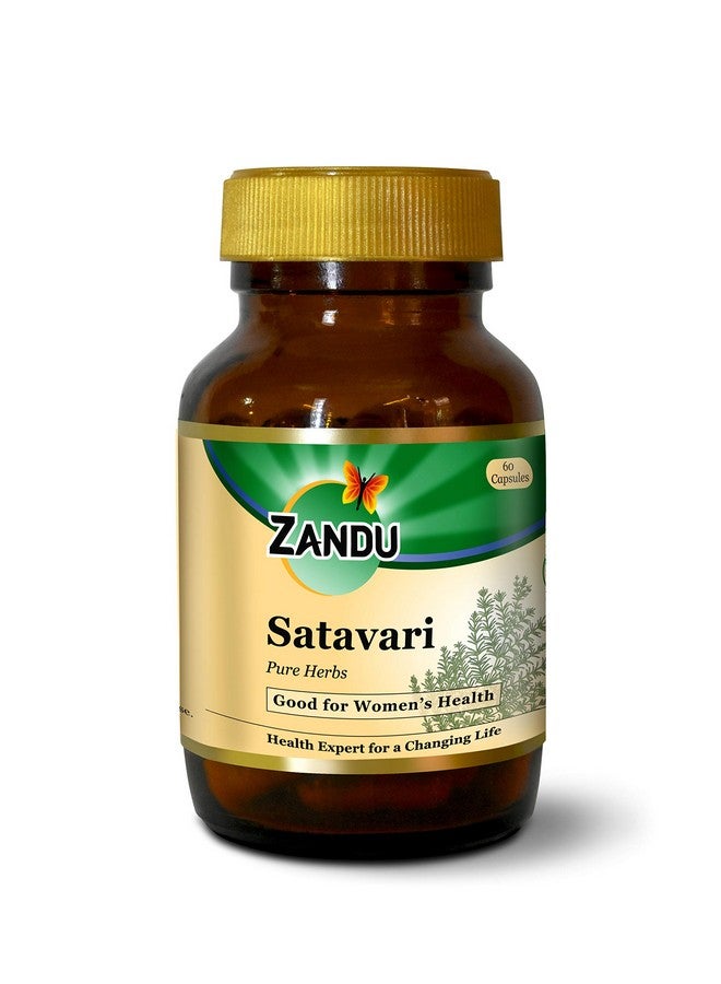Zandu Satavari Capsules, With Natural Satavari Extracts, Useful for Women's Wellness - 60 Veg Capsules - Image 1