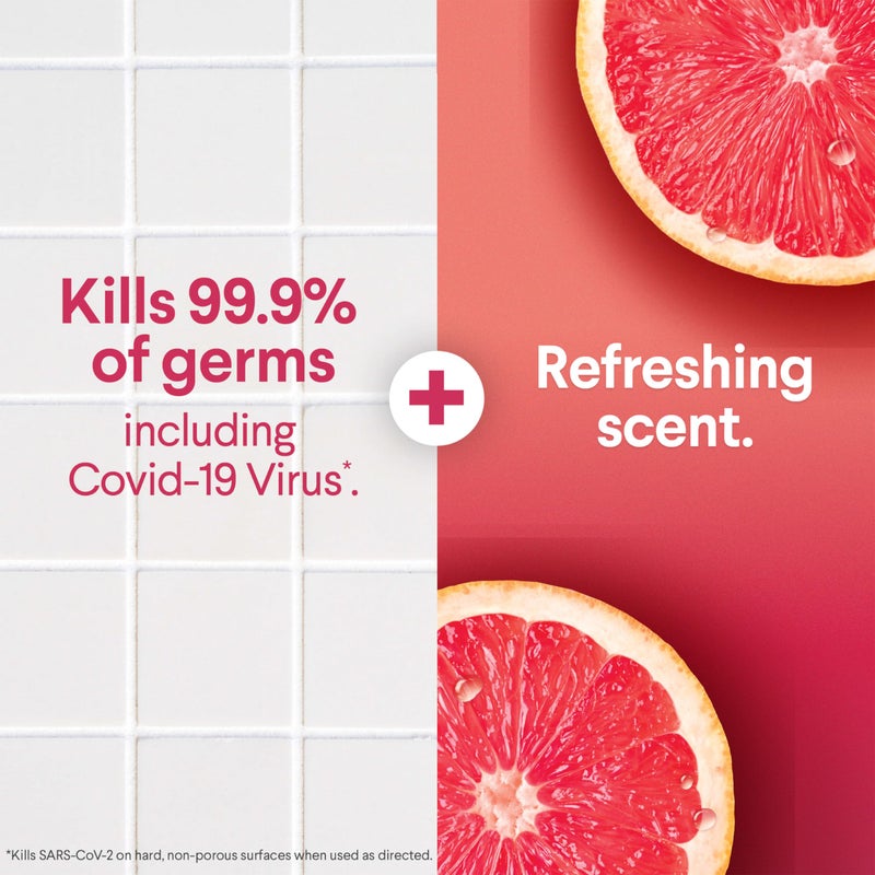 Clorox Scentiva Disinfecting Mist, Grapefruit and Orange Blossom, Refill, 16 Fl Oz Each, Pack of 3 - Image 2