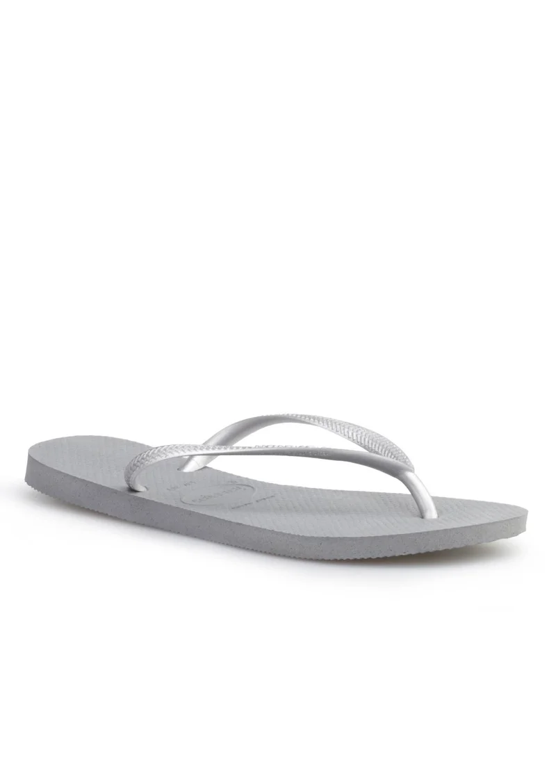 havaianas Flip Flops Daily Women's Slippers Gray Leather