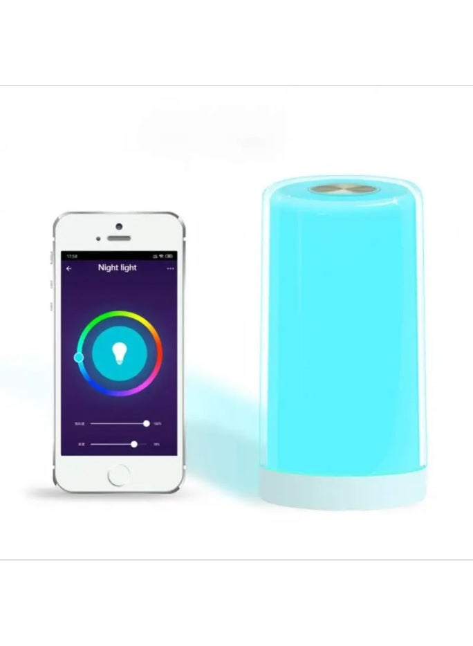 Touch Control Table Lamp Smart RGB Table Lamp LED Light Dimmable Tuya APP Control adjustable brightness USB Powered for BedRoom, Office, and Living Room - Image 2