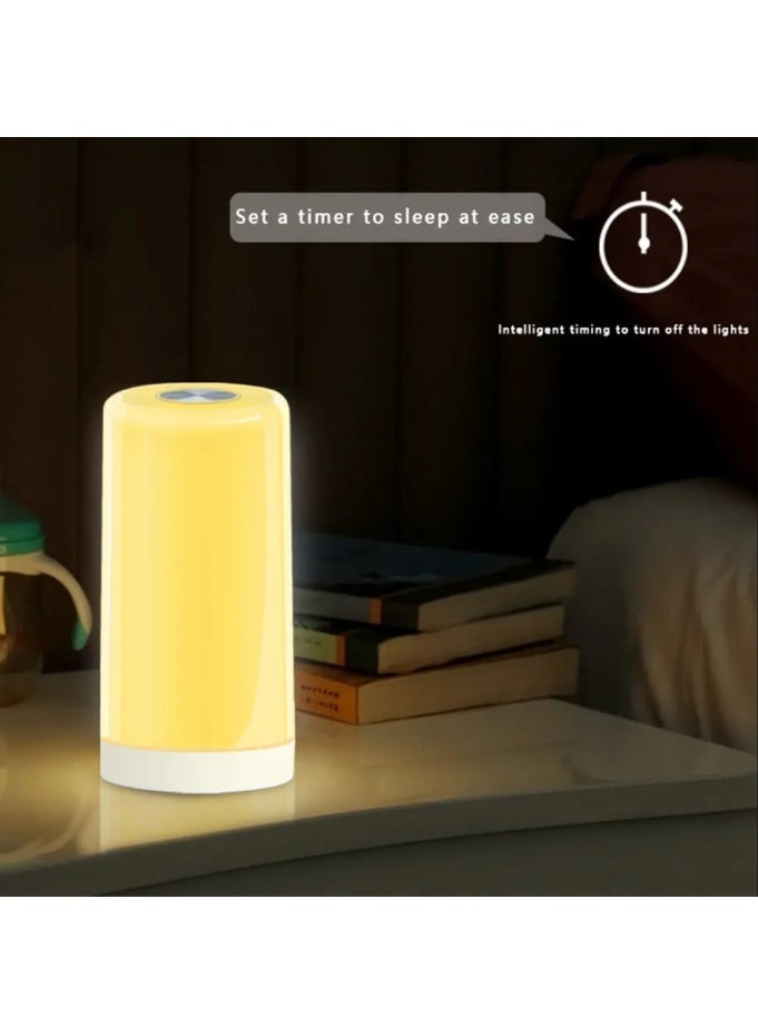 Touch Control Table Lamp Smart RGB Table Lamp LED Light Dimmable Tuya APP Control adjustable brightness USB Powered for BedRoom, Office, and Living Room - Image 4