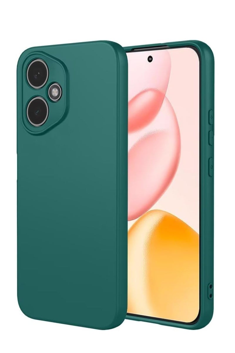 بورتوني غطاء حماية لهاتف Honor 400 مقاوم للصدمات بلمسة نهائية غير لامعة وغطاء خلفي مبطن من القماش الداخلي مع حماية كاملة للكاميرا لهاتف Honor 400 مقاس 6.5 بوصة - Image 1