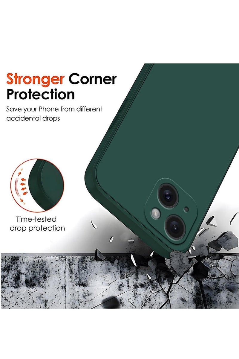 بورتوني غطاء حماية لهاتف Honor 400 مقاوم للصدمات بلمسة نهائية غير لامعة وغطاء خلفي مبطن من القماش الداخلي مع حماية كاملة للكاميرا لهاتف Honor 400 مقاس 6.5 بوصة - Image 3