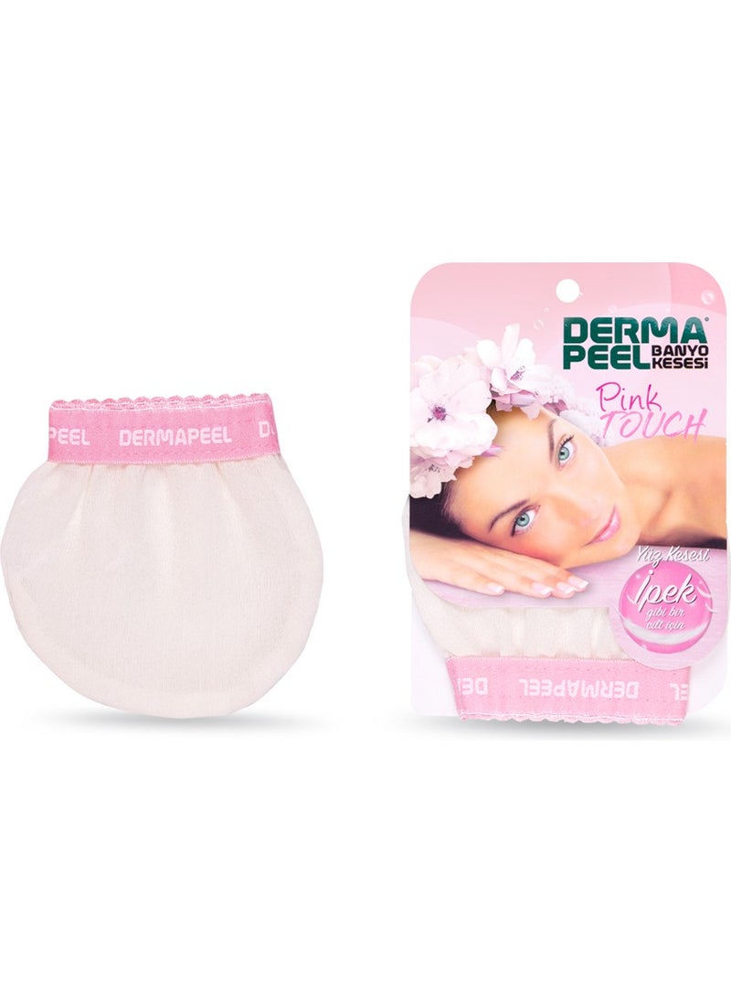 Dermapeel - Natural Silk Bath Scrub Pink Touch Facial Scrub Set - Image 1