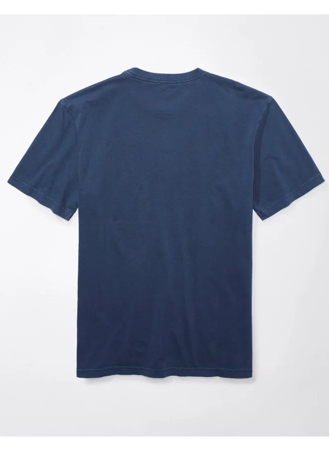 American Eagle Logo Graphic Crew Neck T-Shirt