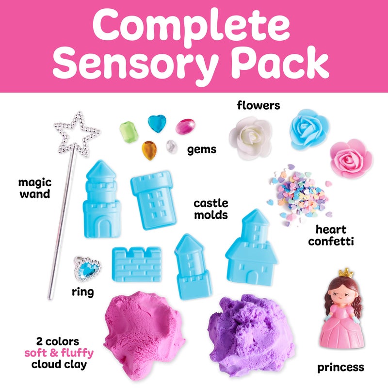 Creativity for Kids Sensory Pack: Princess - Calm Down Corner and Sensory Bin Filler Supplies, Car Activities for Kids, Princess Gifts for Girls, Sensory Toys for Toddlers (Ages 3+) - Image 3