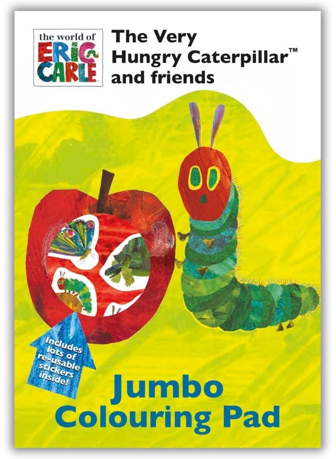 Alligator Books Ltd The Very Hungry Caterpillar Jumbo Colouring Pad  - Image 1